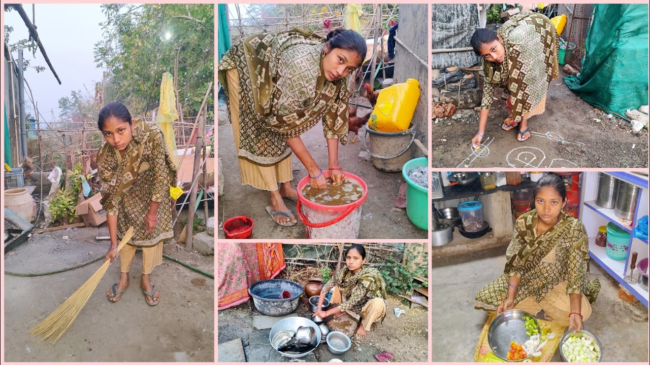 మా పల్లెటూరు ఉదయం ఎలా మొదలవుతుంది? | Village Morning Routine Telugu