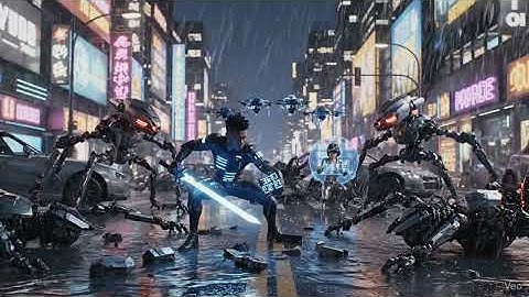 An example of AI creating a video #ai #video  #cartoon 