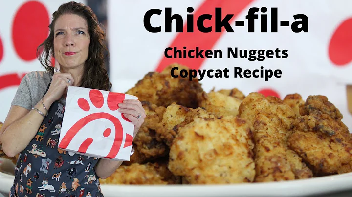 Chick-fil-a Chicken Nuggets Copycat Recipe | How To Make Chick-fil-a Nuggets At Home | Chick-fil-a
