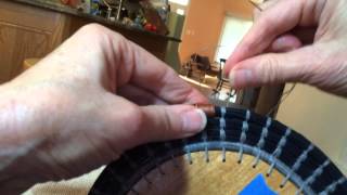 Ti Stitch for pine needle coiling
