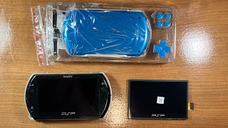 : PSP Go - How to Install a New Blue Shell and Screen