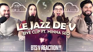 V of BTS 'LE JAZZ DE V' Reaction - His vocals left us speechless!! 😳  | Couples React