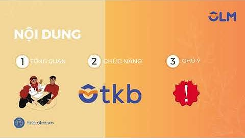 Giới thiệu phần mềm xếp thời khóa biểu OLM TKB