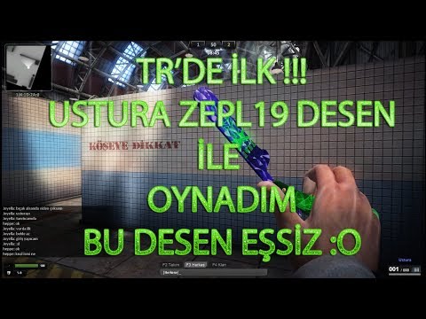 TR'DE İLK !!! ZEPL19 EŞSİZ DESENLİ USTURA İLE OYNADIM !!! ZULA