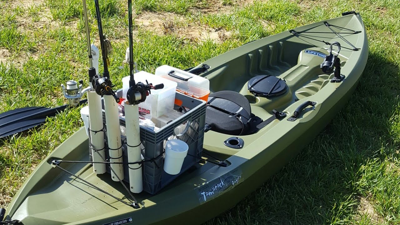 Lifetime Tamarack Angler 2019 Kayak Walkthrough! 