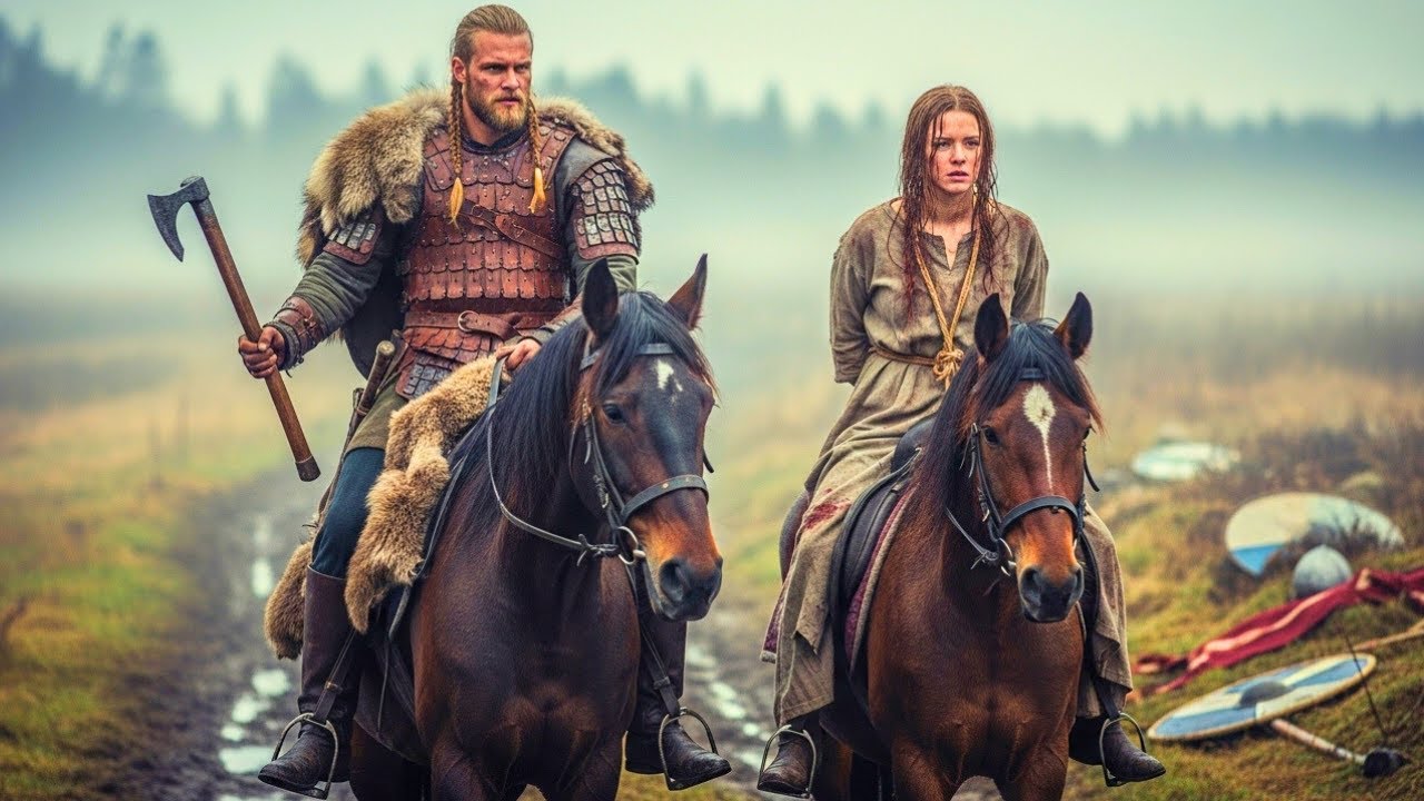 RĂZBOINICUL VIKING A CUMPĂRAT O PRIZONIERĂ, DAR EA ERA FIICA PIERDUTĂ A CLANULUI INAMIC