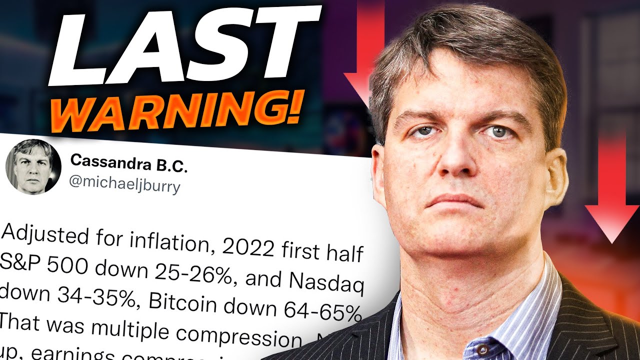 Michael Burry Latest WARNING For Recession & Stock Market Crash!! - YouTube
