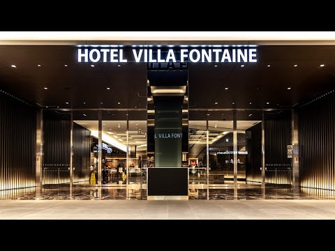 Hotel Villa Fontaine Grand Haneda Airport l Room &amp; Hotel Tour l Tokyo l Japan l 4K