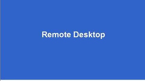 Win2003   Remote Desktop
