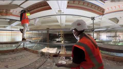 EAA - 30th St. Station Dec. Painting of Coffer Timelapse (Metadata Injection)