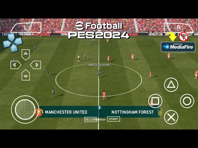 Play eFootball PES 2024 PPSSPP Android New Update Transfer & Kits 24/25 Full Real Face class=