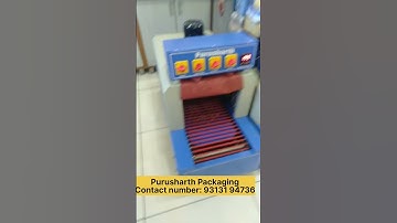 Bottle Shrink Wrapping Machine// Soft drink Bottle Wrapping Machine//   Juice Bottle