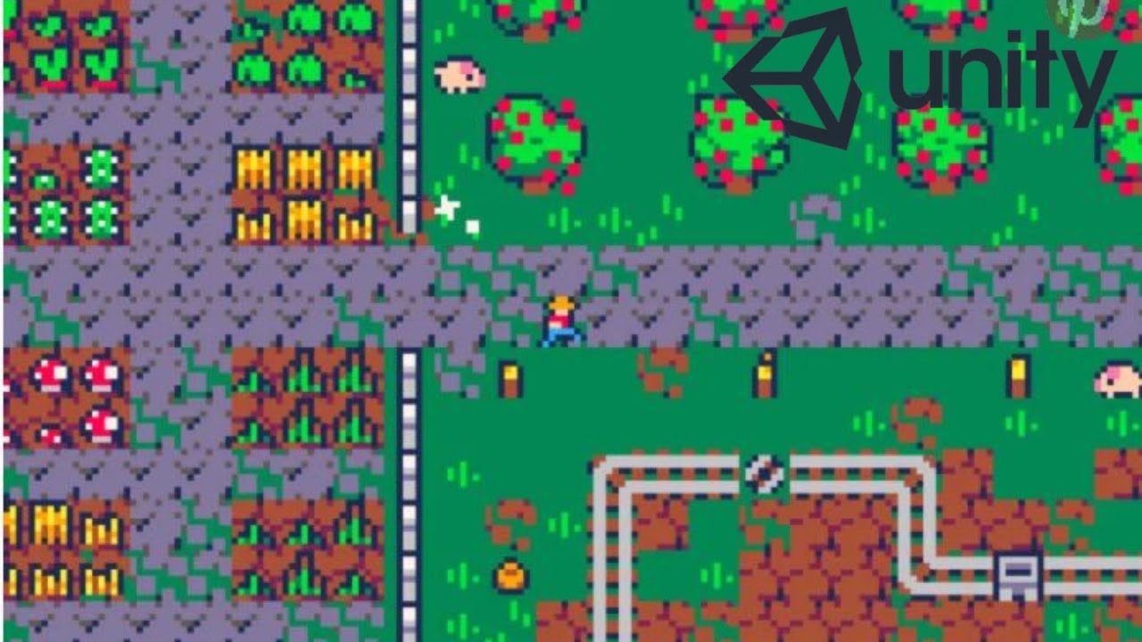 TOP DOWN FARM IN UNITY #ep01 Importando Tiles - YouTube