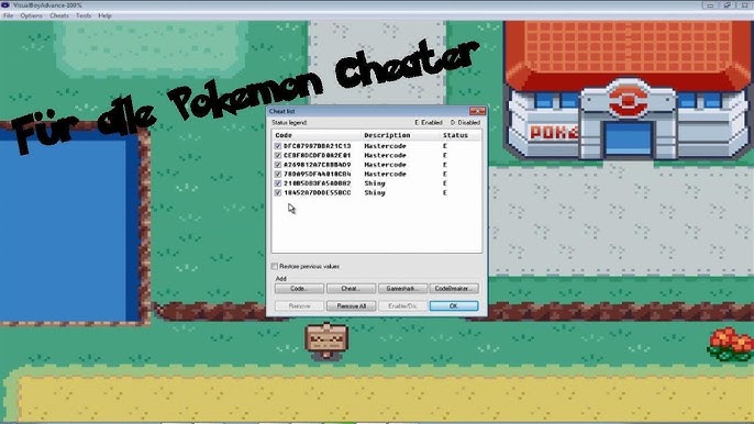 Pro Cheats Pokemon Emerald Edn Apk Download for Android- Latest