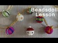 基本が学べる！ビーズボールで作るクリスマスオーナメント【Basic method・Beads ball Christmas ornaments 】