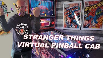 Virtual Pinball Stranger Things 4K