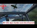 Bf-109 4 kills 1 sortie PvP Online | DCS World | Flying Hai