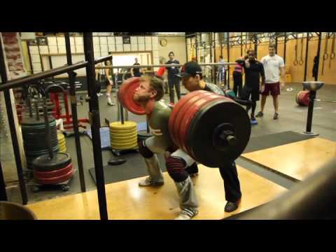 CrossFit - WOD 120112 Demo with Dave Lipson - YouTube