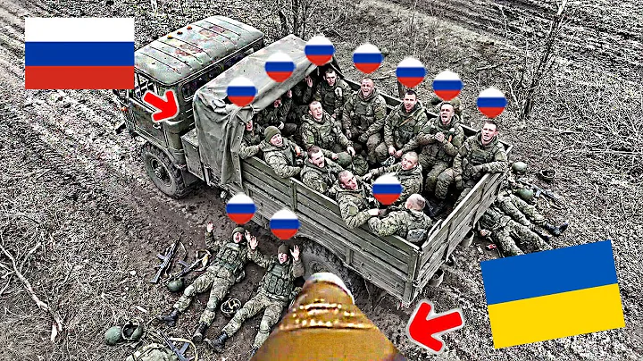 Ukrainian Azov FPV Destroys Truck Full of Russian Troops in Pokrovsk with a Single Strike!