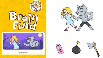 Brain Find | Brainstorm | All Levels Walkthrough Solution