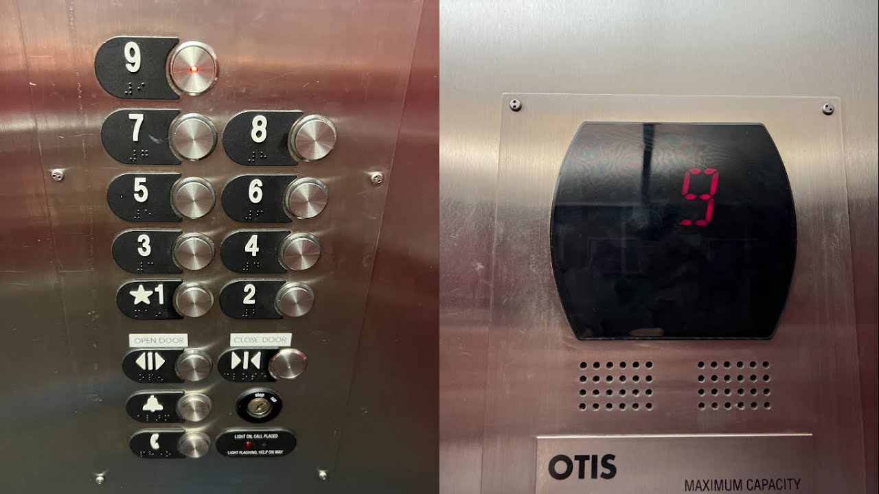 350 FPM Otis Traction Elevators at the Carolina Walk Condominiums in