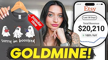 How to Make $20,000/Month Selling Embroidered Products on Etsy | Full Tutorial