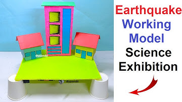 earthquake working model science project for exhibition - diy - sst project | DIY pandit