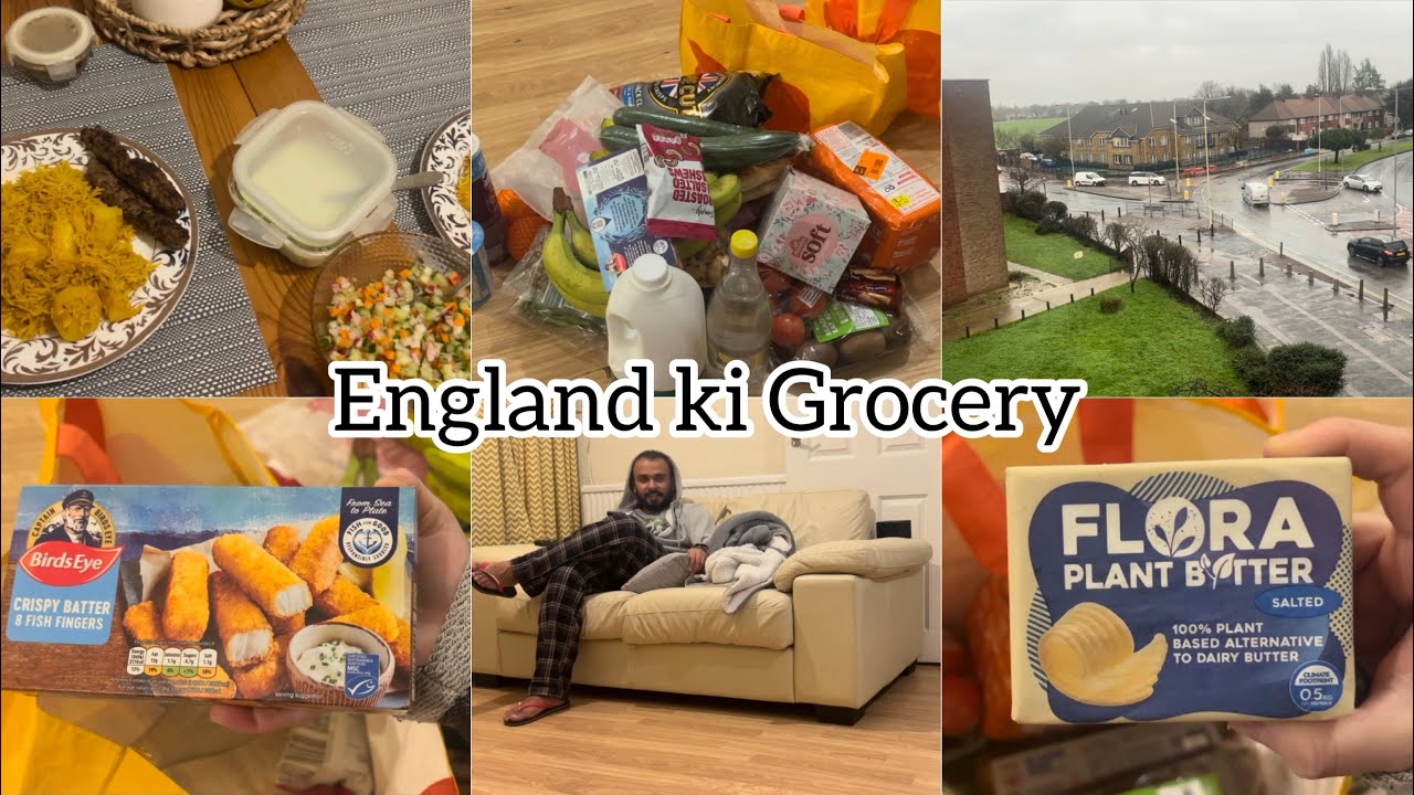 Ziada hi healthy hogya 😂 | Grocery Haul | Pakistani Couple in London #dailyvlog