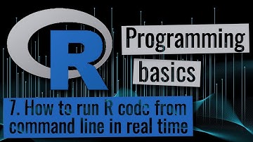 R programming - How to run R code from command line in real time