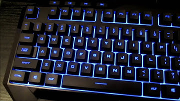 Unboxing and Setup of CM Storm Devastator Keyboard and Mouse