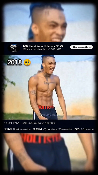 xxxtrntacion $$$ | xxxtrntacion journey 2018-2017 🥹💗 #respect #xxxtentacion #shortsfeed #shorts