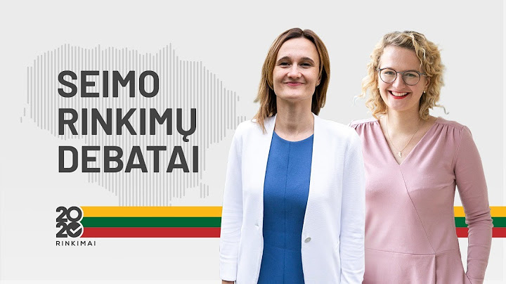 15min Seimo rinkimų debatai: A.Armonaitė prieš V.Čmilytė Nielsen