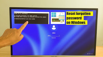 Reset Windows 11/10 password on bitlocker encrypted drive