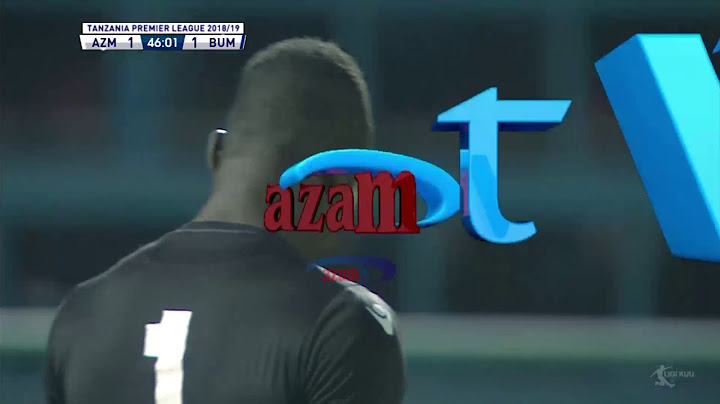 MAGOLI YOTE: AZAM FC 2-1 BIASHARA UNITED (TPL - 25/01/2019)