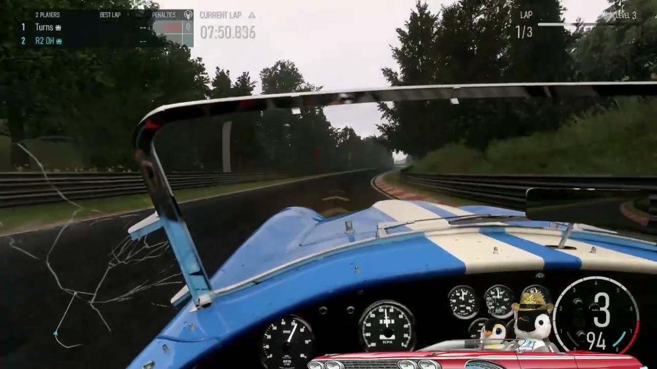 Will Turns & R2DH have fun on A Rainy Night on the Nürburgring Nordschleife in Forza Motorsport?