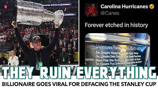 Billionaire Goes Viral For Defacing The Stanley Cup