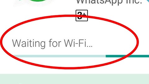 How to fix Waiting for Wi-Fi|Queued Play store in Android|Tablet