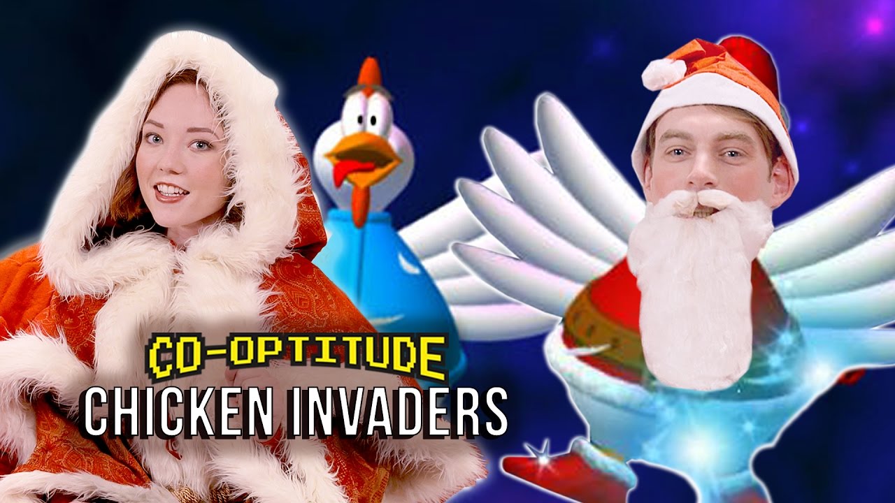 Let's Play CHICKEN INVADERS and FISHING PLANET! (Co-Optitude)
