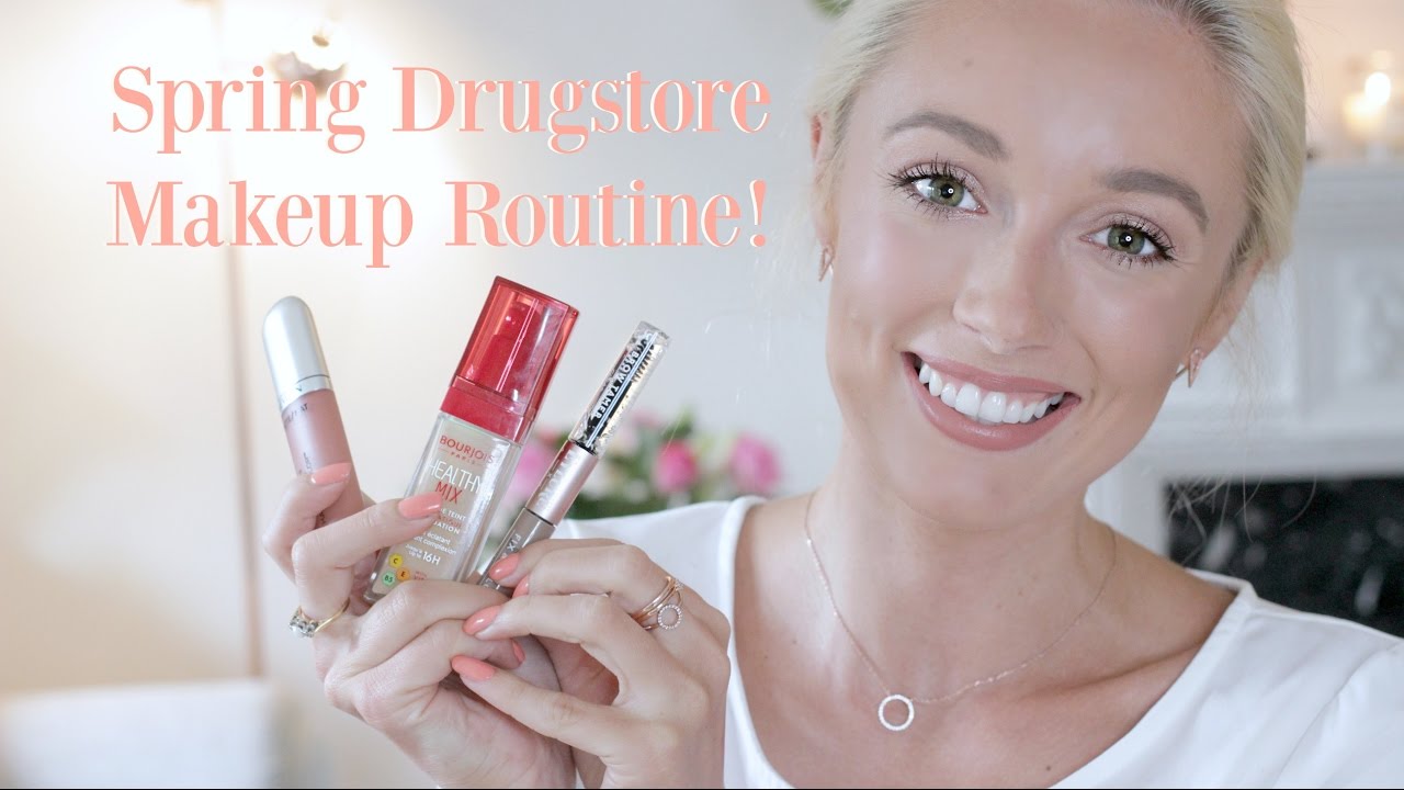 SPRING DRUGSTORE MAKEUP ROUTINE   |   🌸 #FashionMumblrSpringEdit  🌸