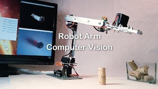 Arduino Robot arm with Computer Vision
