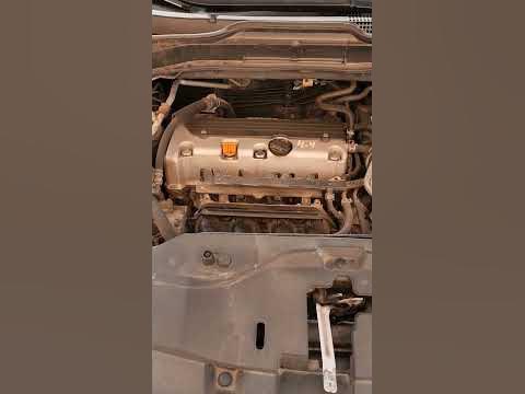2011 honda crv engine rattling noise when cold start - YouTube