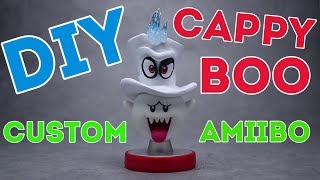 DIY CUSTOM AMIIBO Mario Odyssey BOO CAP