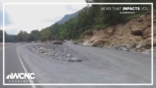 New temporary access road complete in western North Carolina