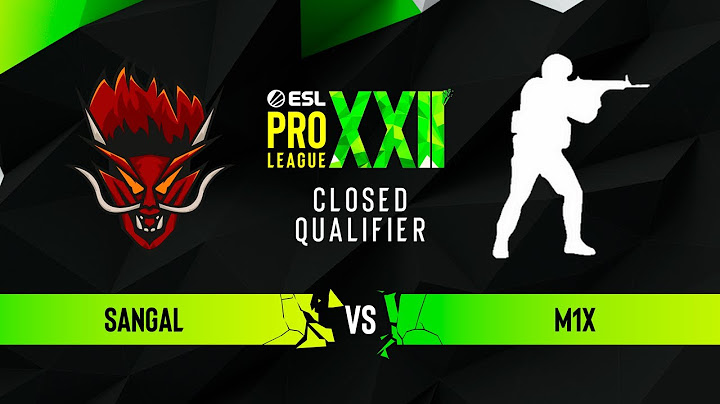 Sangal vs. m1x - ESL Pro League Season 22 Europe CQ