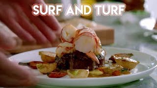 Сёрф энд тёрф (Surf and Turf) - рецепт Гордона Рамзи Сёрф энд тёрф (Surf and Turf) - рецепт Гордона Рамзи