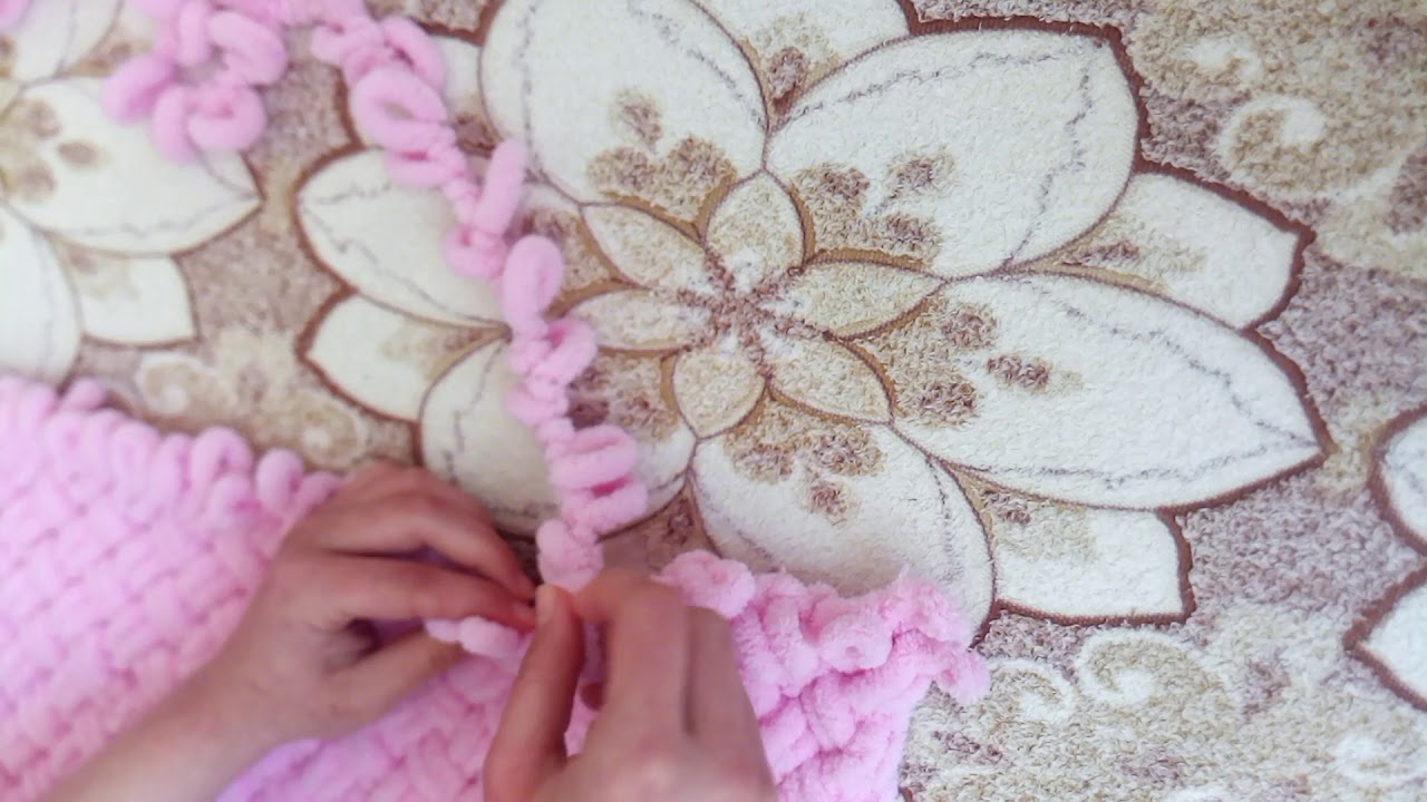 Alize Puffy ile Kolay Bebek Battaniyesi Yapımı YouTube