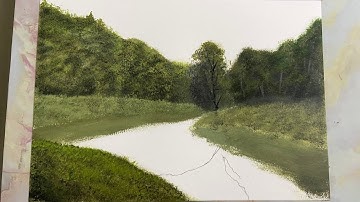 How To Paint Green Grass? | Part - 2 | Learn To Paint With Yash