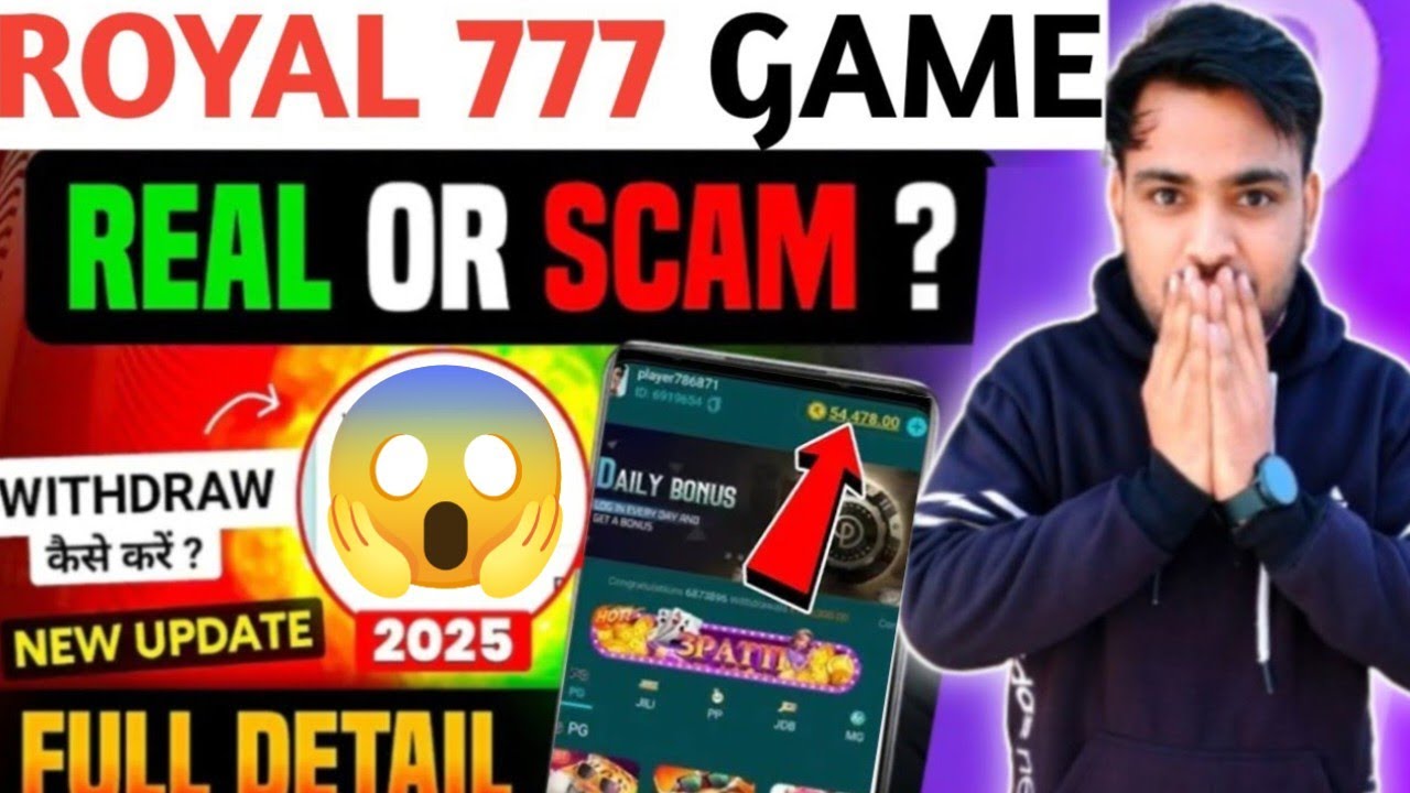 xổ số yo88 Royal 777 game real or fake | Royal 777 real hai ya fake hai | Royal777 withdrawal problem