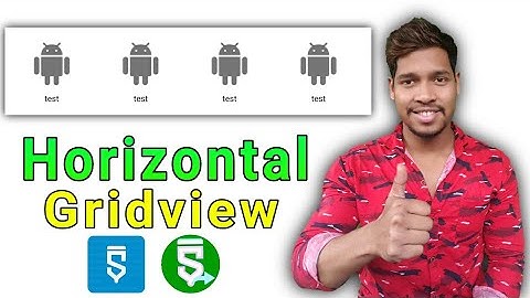 horizontal gridview in sketchware hindi sketchware