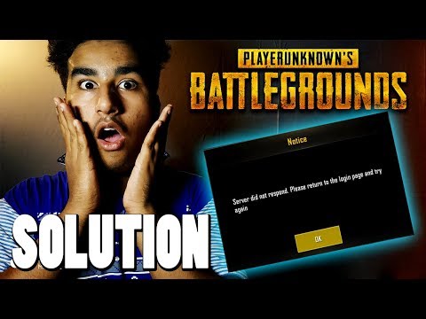 Pubg Mobile Server Connection Timed Out Server Did Not Respond Solution India Youtube